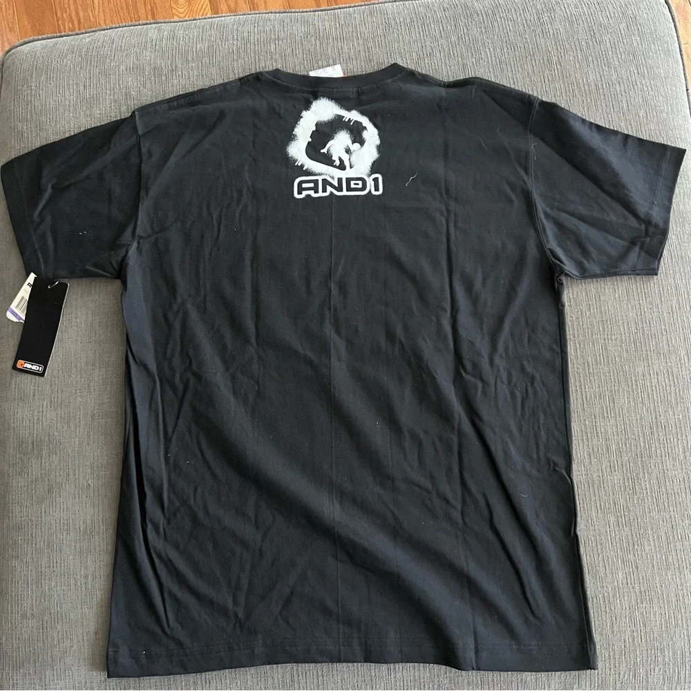 NWT AND1 Basketball Graphic Tee Size XL 100% Cotton
